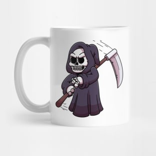 Grim Reaper Doing Tricks Mug